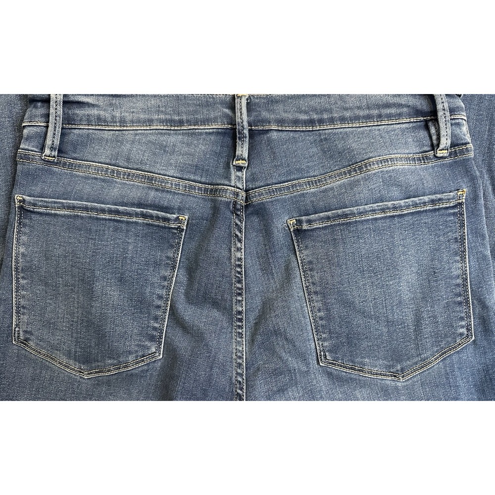 FRAME‎ Women's Le Sylvie Slender Straight Jeans Stallion Wash Size 30 - Picture 7 of 7